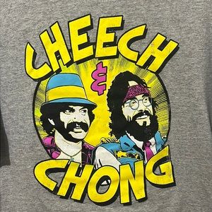 Cheech and Chong 3X gray T-shirt